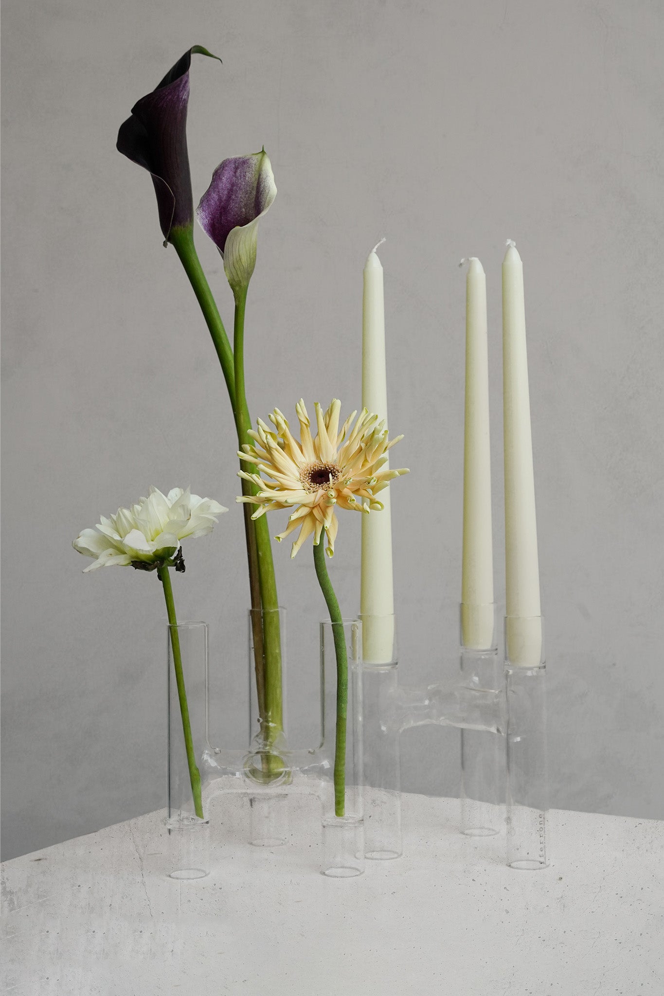 Trio Candelabras Set of 2